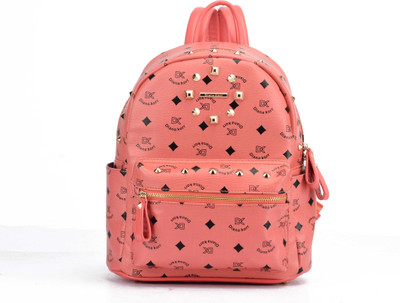 

Diana Korr Ella 6 L Medium Backpack(Pink, Black)