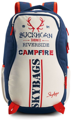 

Skybags STRIDER 02 27 L Backpack(Multicolor), Blue