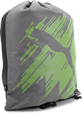 

Puma Echo Gym Backpack(Black, Grey), Castlerock greenery