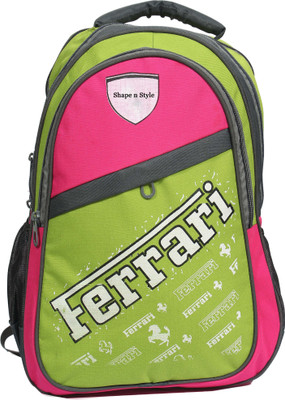 

Shape n Style Ferrari Delta 18 L Backpack(Multicolor)