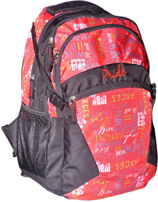 

Pride Star Bawana Design 25 L Laptop Backpack(Red)