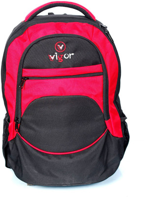 Vigor M-10 Black & Red Multipurpose Bag(Red, 25 L)
