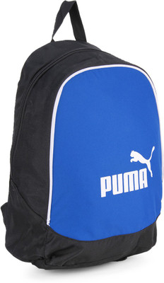 

Puma Team Plus Backpack(Black, Blue), Black and blue