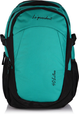 

President Husky 40 L Medium Backpack(Blue, Black)