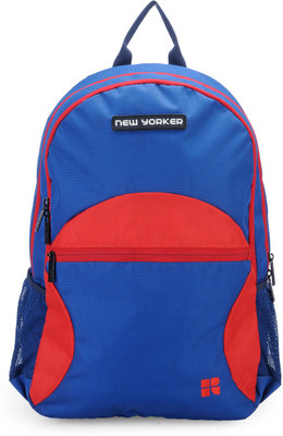 

new yorker urban bts e 02 blue 22 L Backpack(Multicolor), Blue and red