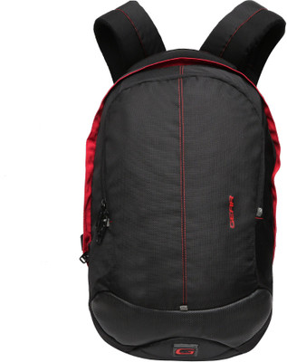 

Gear OUTLANDER 3 Backpack 36 L Backpack(Black), Black - red