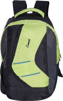 Zwart VEZIK 20 L Medium Backpack(Black, Green), Flourescent green
