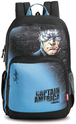 

Skybags Captain America 04 Blue 22 L Backpack(Multicolor)
