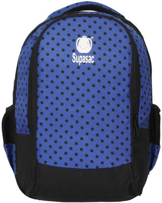 

Supasac Polka Dots 30 L Backpack(Blue)