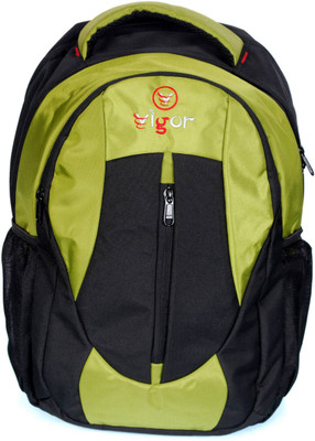 

Vigor M-9 Black & Parrot Green 30 L Backpack(Black)