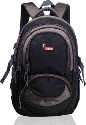 

F Gear Storm 25 L Small Backpack(Black, Grey)