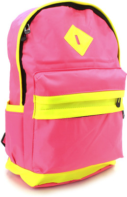 

Kiara Backpack(Green, Pink), Pink and flouroscent green