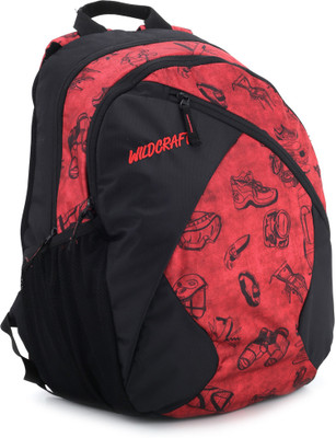 

Wildcraft Stride EQ Backpack(Black, Red)