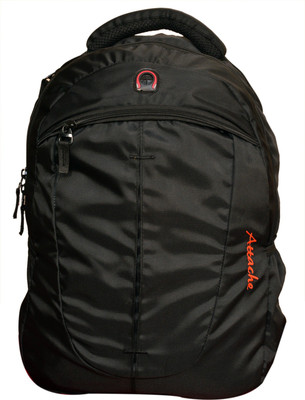 Attache 1101 BUZZ B 20 L Laptop Backpack(Black), Black03