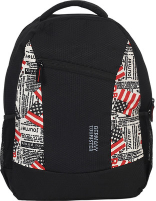 

Germany Tourister GT01 25 L Backpack(Black), Black with printed usa flag