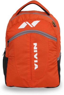 

Nivia Team Training 17 L Backpack(Orange), Grey;orange