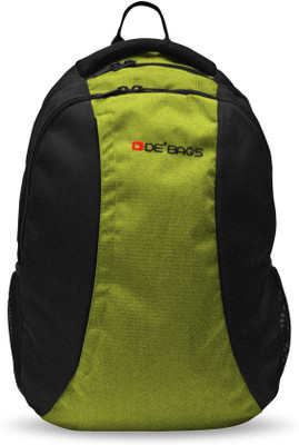 

De' Bags Trio-Green 15 L Backpack(Green)