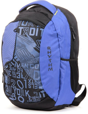 

Rhythm Euro 23 L Small Backpack(Blue, Black), Blue- h 8