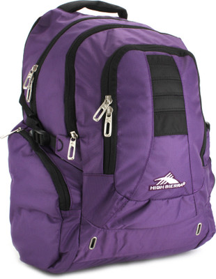 

High Sierra Incline Laptop Backpack(Purple, Black)