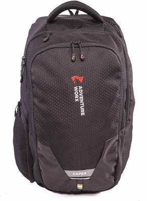 

Adventure Worx Caper 28 L Laptop Backpack(Black)