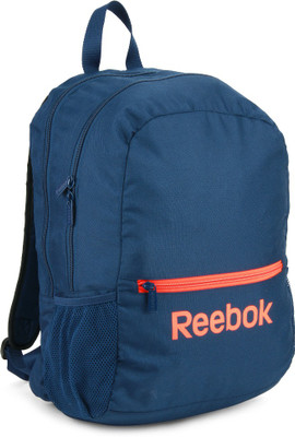 

REEBOK Essen Lp Bpk Backpack(Blue, Orange), Indblu;sports essentials