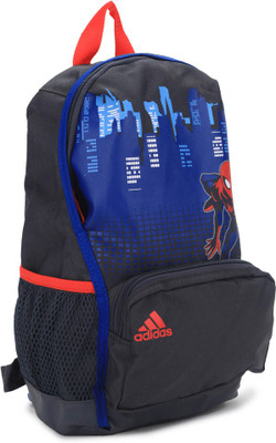 

ADIDAS Mv Lk Bp Xs Sm Backpack(Black, Blue), Dkgrey/croyal/red