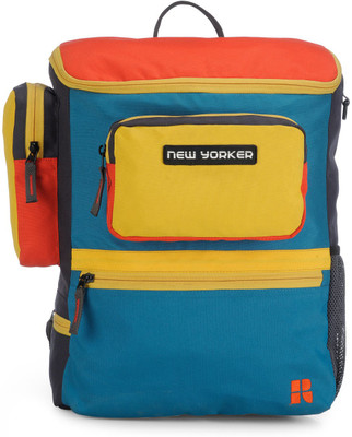

New Yorker Rory 12.1 L Backpack(Yellow, Orange, Green), Green;orange;yellow