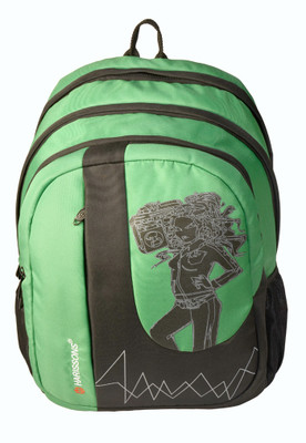 

Harissons Stereo Girl 42 L Free Size Backpack(Green)