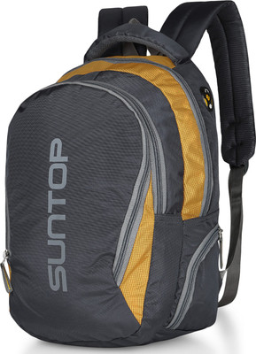 

Suntop Suntop Neo 3 25 L Medium Laptop Backpack(Grey, Yellow), Grey;yellow checks