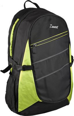 

Zwart 114103 25 L Free Size Backpack(Black, Green)