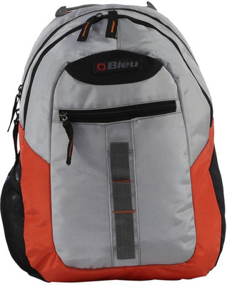 

Bleu One Designer Sleek Fashion 25 L Free Backpack(Grey, Orange)