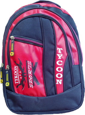 

FASHION BAZAR INDIA TYCOON BVB SPORTS TYC RED 14785 30 L Laptop Backpack(Red, Blue)