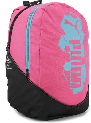 

Puma Pioneer Backpack(Multicolor), Pink and black