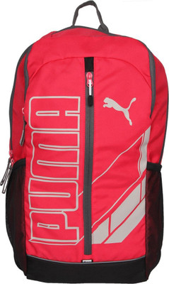 

Puma Deck II 27 L Backpack(Red), Rose red