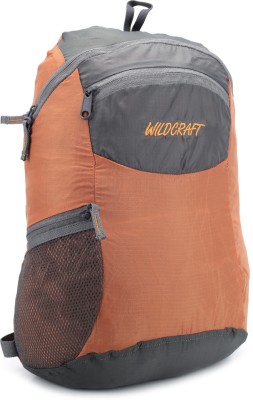 

Wildcraft Pac N Go 21 L Backpack(Grey, Orange)