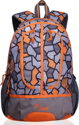

F Gear Dropsy 3D 22.0 L Backpack(Orange, Grey), P orange