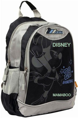 

Disney Mamaboo Mickey Mouse Basketball Bag 2.5 L Backpack(Black), Black;silver