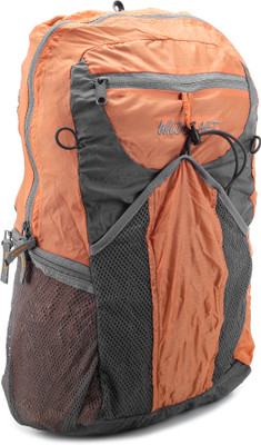 

Wildcraft Pac N Go Backpack(Grey, Orange)