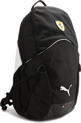 

Puma Ferrari Replica Backpack(Black), Black;white