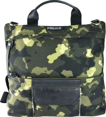

Police 14.9 Inch Backpack(Green), Camouflage print