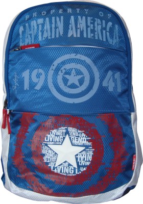 

Skybags Sb Marvel Plus Cap Am 01 Blue 25 L Laptop Backpack(Multicolor)