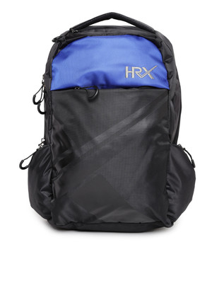

HRX by Hrithik Roshan Premium 2.2 L Backpack(Black, Blue)