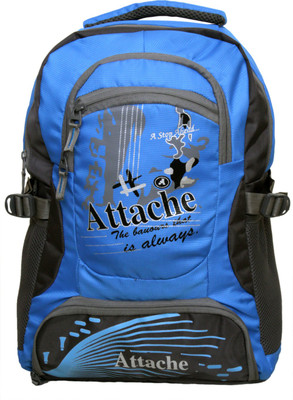 

Attache Rocking School Bag (Sky Blue & Grey) 30 L Backpack(Blue)