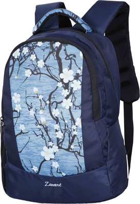 

Zwart FAZER 25 L Backpack(Multicolor), Navy blue printed