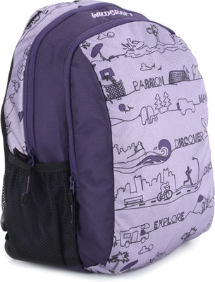 

Wildcraft Scoot LD 30 L Backpack(Purple, Black)