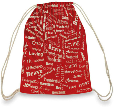 

ColorPlus Db006 1 L Large Backpack(Red)