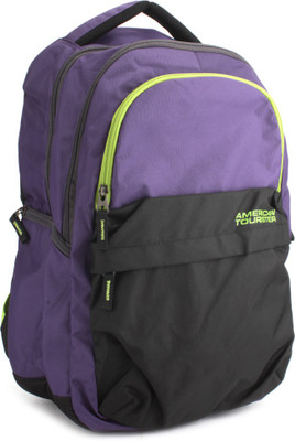

American Tourister Zookie Laptop Backpack(Purple), Pur/blk