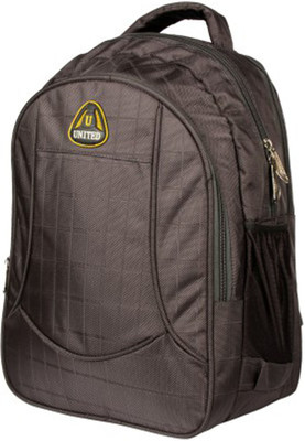 

United Bags G Checks 35 L Medium Laptop Backpack(Green), Mehendi green