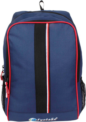

Fyntake Fyntake backpack C-BAG 25 L Backpack(Blue), Navy blue with black patti