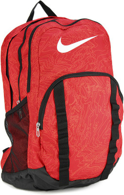 

Nike Backpack(Black, Red), Unvred/(m silv)